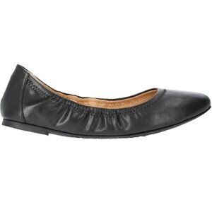 Black Scrunch Ballet Flats WIDE WIDTH WOMEN'S SIZE 8.5 NEW